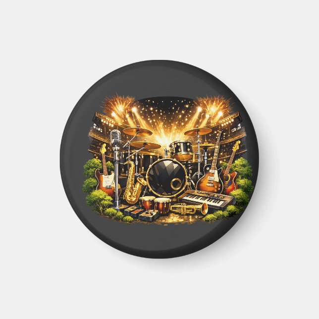 Musical Equipment Magnet (Front)