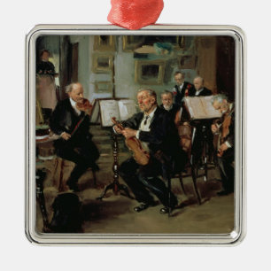Musical Evening, 1906 Metal Ornament