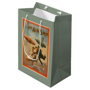 Musical Farce Comedy, The Air Ship Theatre 2 Medium Gift Bag