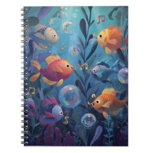 Musical Fish Deep Sea Melody Carnet