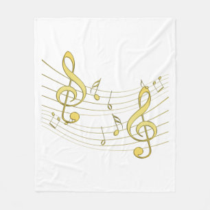 Musical Fleece Blanket