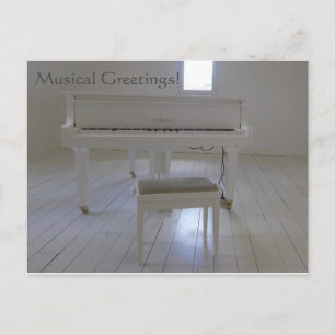 Musical Greeting Postcard