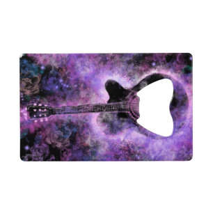 Musical Guitar Bottle Opener Credit Card Bottle Opener
