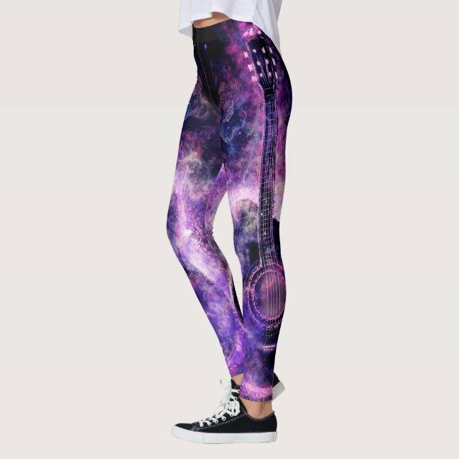 Musical Guitar Leggings (Left)