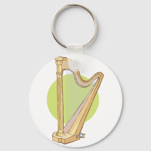 musical harp keychain