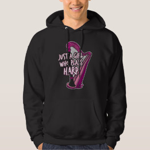Musical Harpist Orchestra  Just A Girl Who Plays H Hoodie