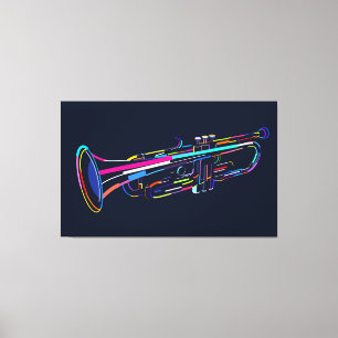 Musical instrument Canvas Print