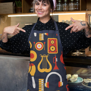 Musical Instrument Sounds Apron