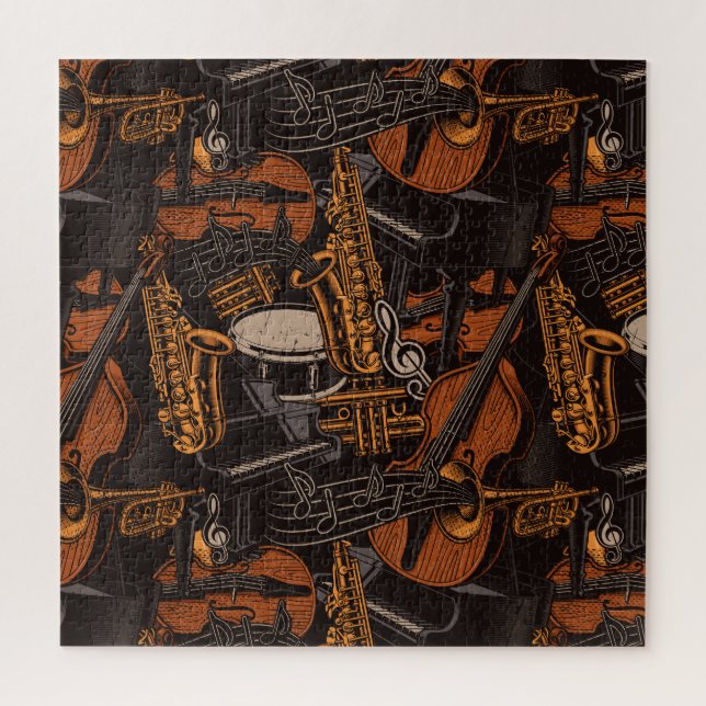 Musical Instruments Jigsaw Puzzle (Vertical)