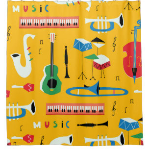 Musical Instruments: Mid Century Yellow