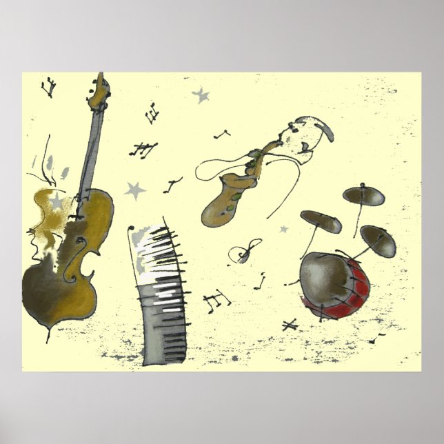 musical instruments poster (Front)