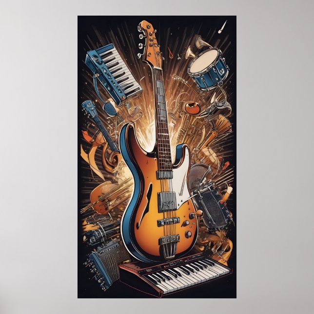 Musical Instruments Poster (Front)