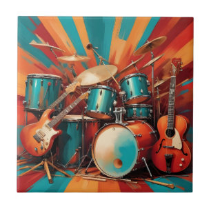 Musical Instruments Tile
