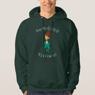 Musical Irish Leprechaun Hoodie