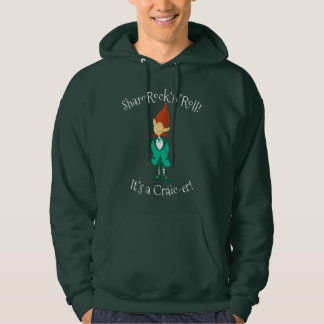 Musical Irish Leprechaun Hoodie