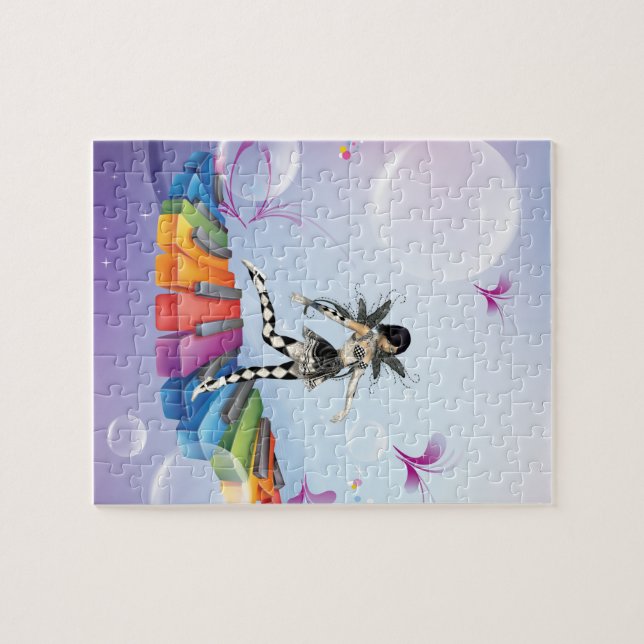 Musical Keyboard Faerie Jigsaw Puzzle (Horizontal)
