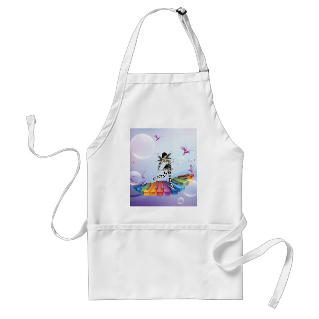 Musical Keyboard Faerie Standard Apron (Front)
