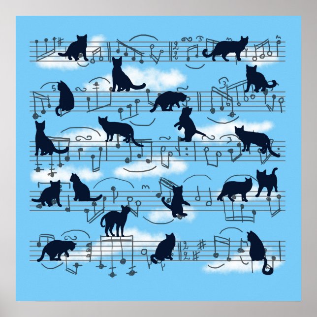 musical kittens poster (Front)