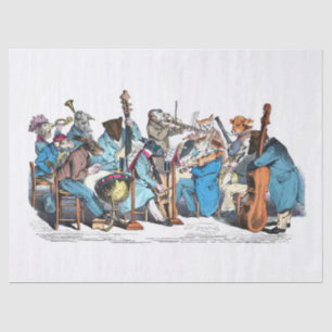 MUSICAL LANGUAGE ANIMAL FARM ORCHESTRA Birthday Tissue Paper