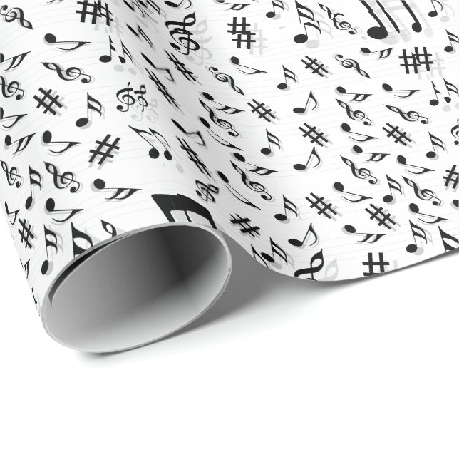 Musical Maestro Wrapping Paper (Roll Corner)