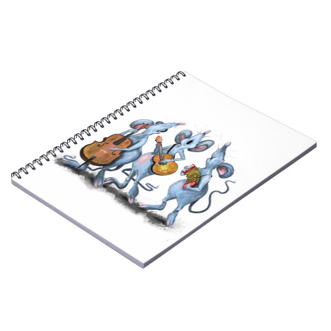 Musical Mouses Notebook (Left Side)