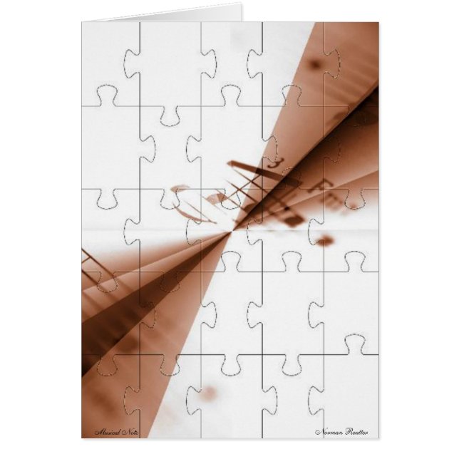 Musical Note -Card- (Front)