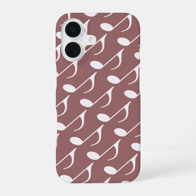 Musical Note graphic symbol iPhone 16 Case (Back)