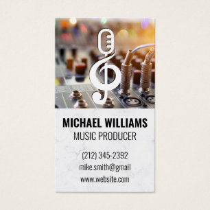 Musical Note Mic Logo   Sound Board Mixer 