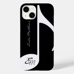 Musical Note Monogram Case-Mate iPhone 14 Case