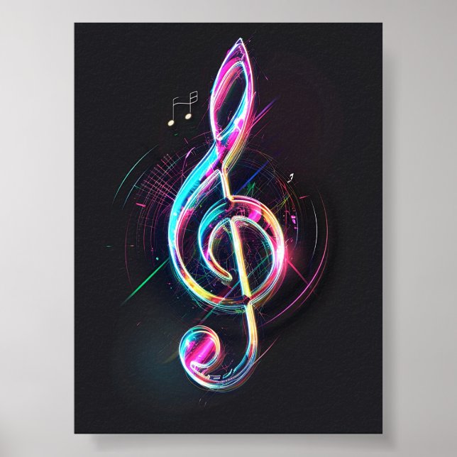 Musical Note Poster (Front)
