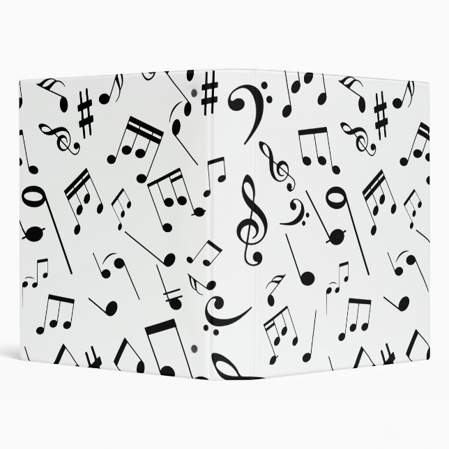 Musical Notes 3 Binder (Background)