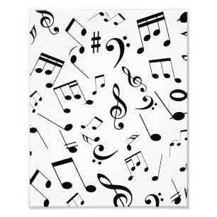 Musical Notes 3 Photo Print