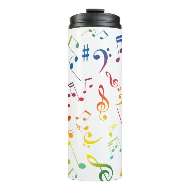 Musical Notes 4 Thermal Tumbler (Front)