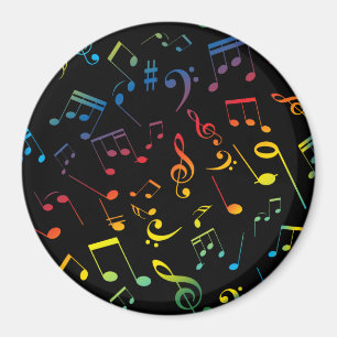 Musical Notes 5 Magnet