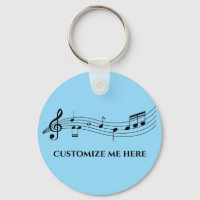 Musical Notes Band or Choir Teacher Custom Music
