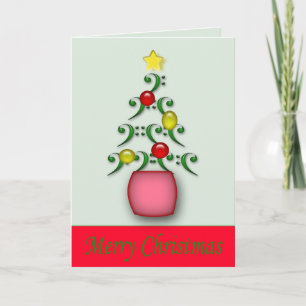 Musical Notes Christmas Card - Customized