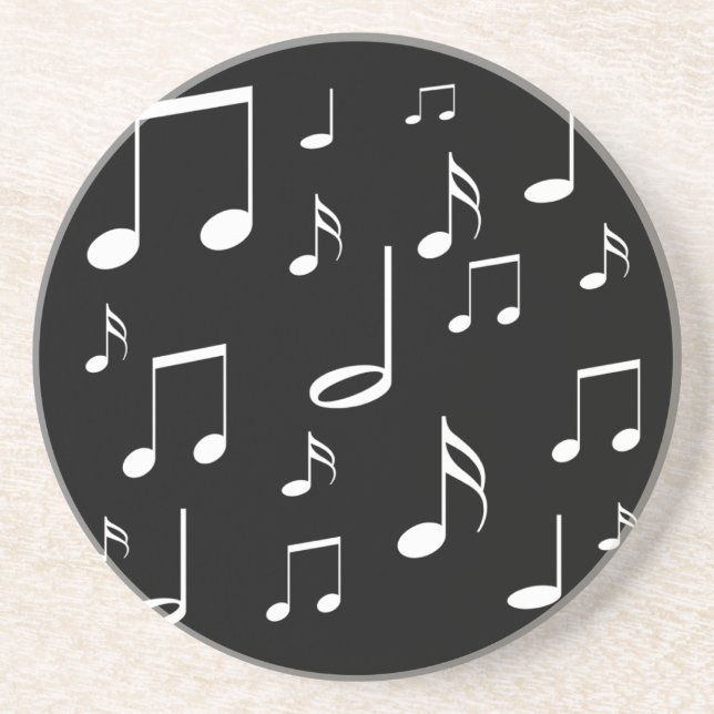 musical notes coaster (Front)