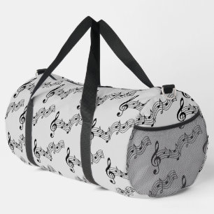 Musical Notes  Duffle Bag