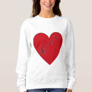 Musical Notes in the heart Sweatshirt