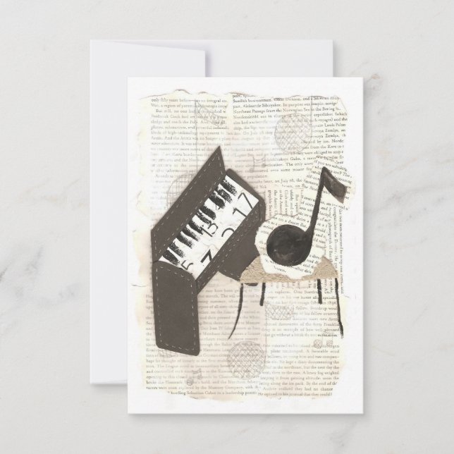 Musical Notes Invitations (Front)