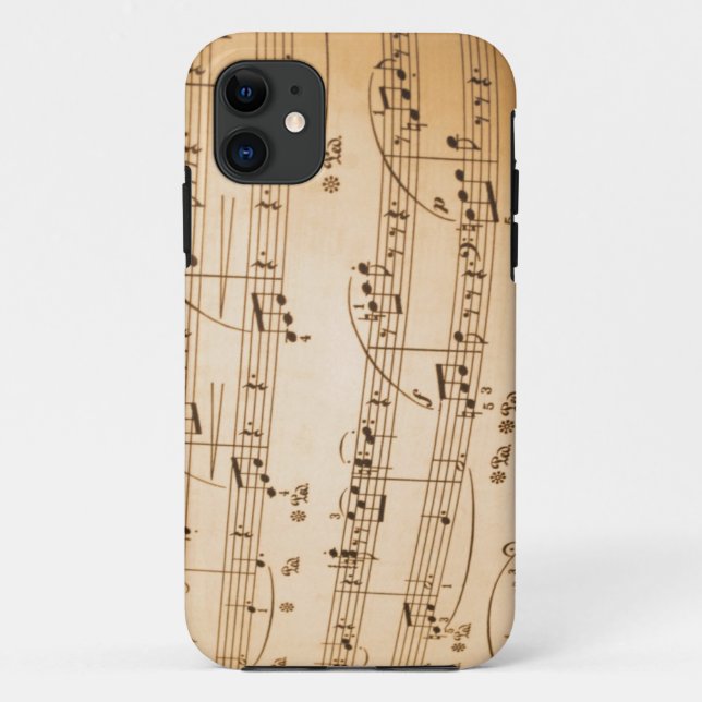 Musical Notes iPhone 5 Case (Back)