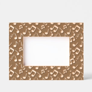 Musical Notes Laser Etched Picture Frame