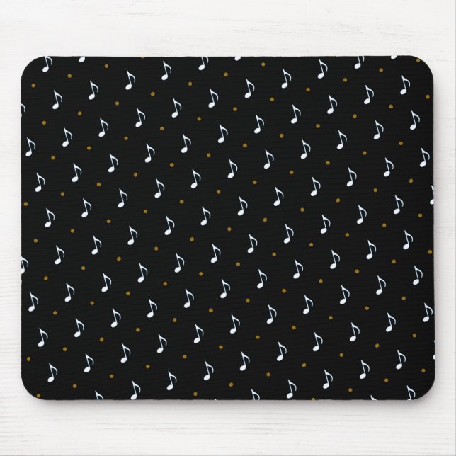musical notes mouse pad (Front)