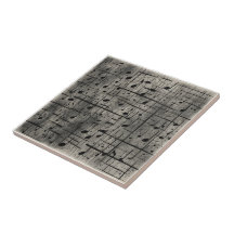 Musical notes on dark charcoal texture