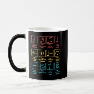 Musical Notes Symbol Definition Magic Mug