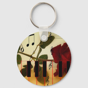 Musical Panio Keys Keychain