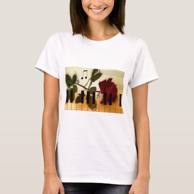 Musical Panio Keys T-Shirt (Front)