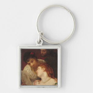 Musical Party, 1874 Keychain