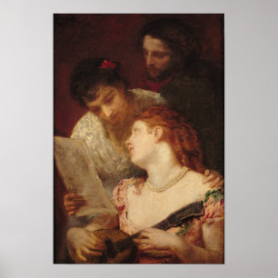 Musical Party, 1874 Poster