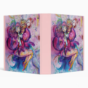 MUSICAL PINK CLOWN BINDER